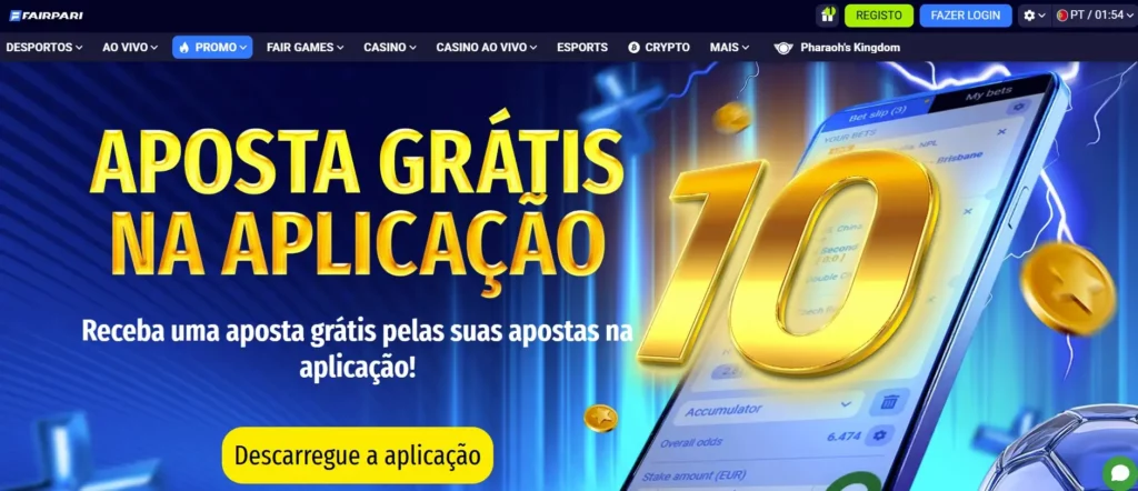 Principais Funcionalidades da Aplicação FairPari