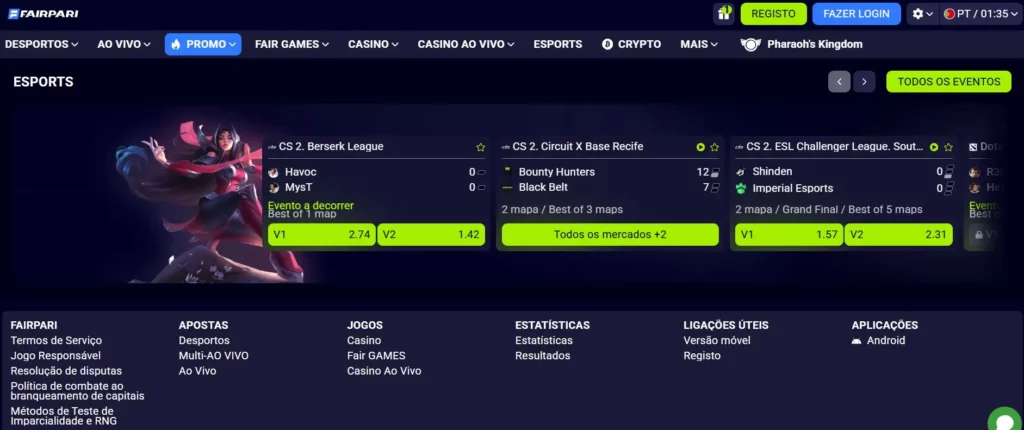 eSports e Mercados Virtuais