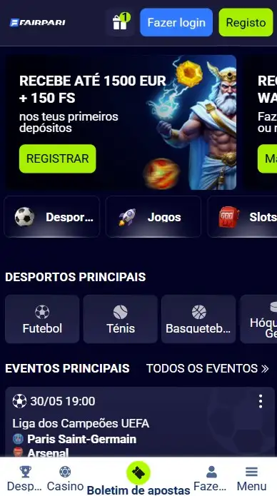 Como Fazer Download da FairPari App
