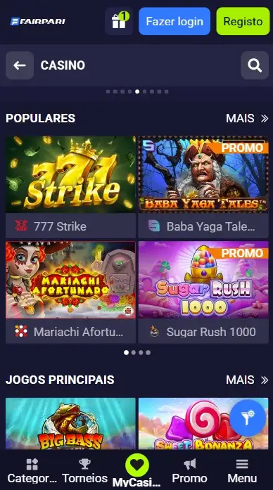 Casino Mobile FairPari